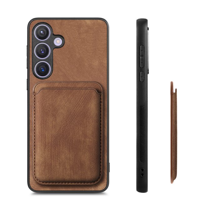 Étui Samsung Galaxy A27 Cuir MagSafe Porte-Carte Détachable