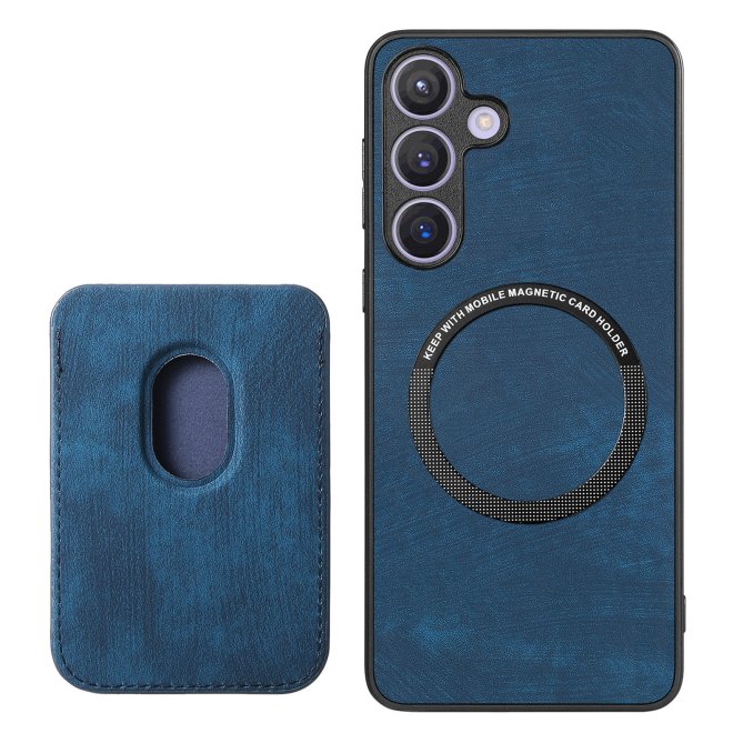 Étui Samsung Galaxy A27 Cuir MagSafe Porte-Carte Détachable