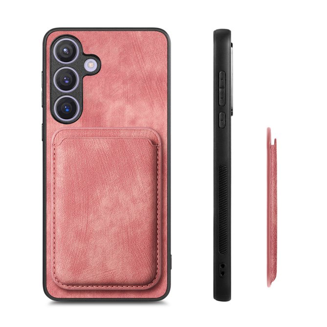 Étui Samsung Galaxy A27 Cuir MagSafe Porte-Carte Détachable