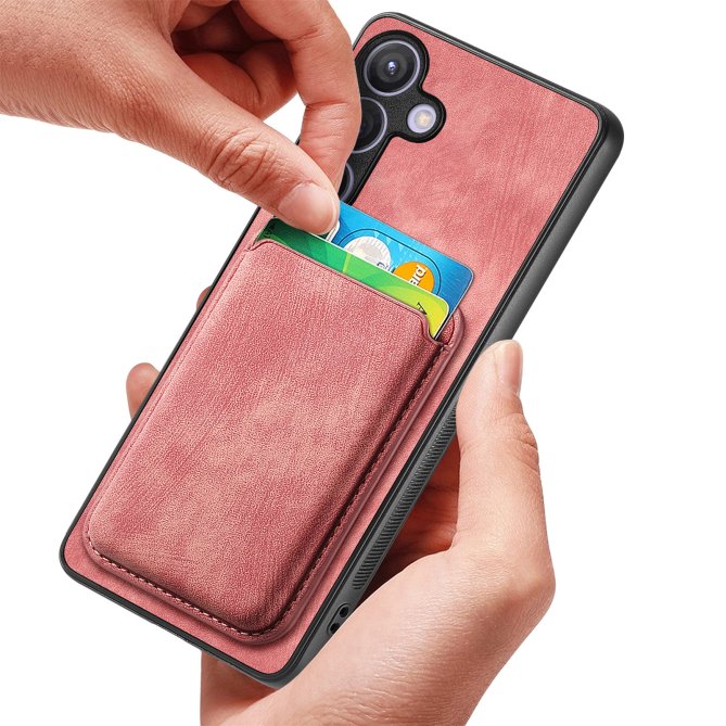 Étui Samsung Galaxy A27 Cuir MagSafe Porte-Carte Détachable