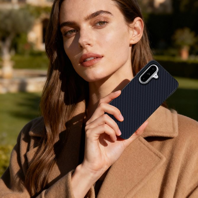 Coque Samsung Galaxy A27 EYCASE Kevlar Acrylique UV Magnétique