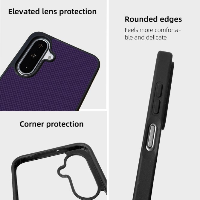 Coque Samsung Galaxy A27 EYCASE Kevlar Acrylique UV Magnétique