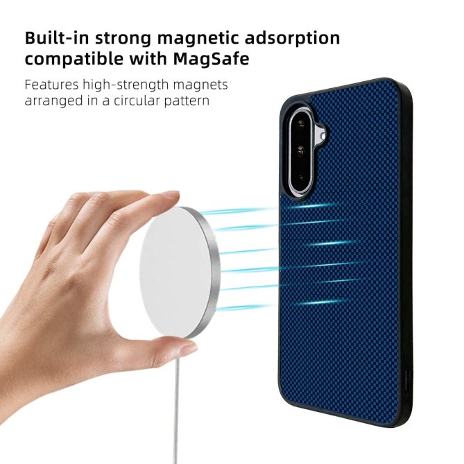 Coque Samsung Galaxy A27 EYCASE Kevlar Acrylique UV Magnétique