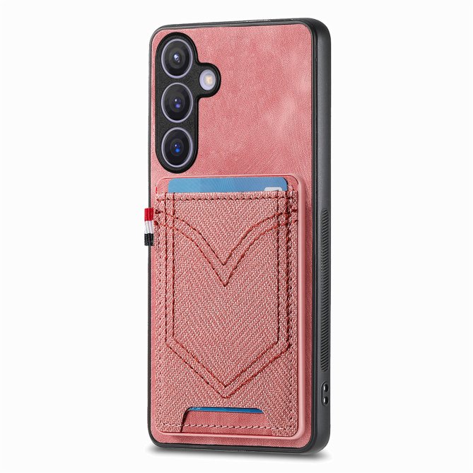 Coque Samsung Galaxy A27 effet jean rétro texturé