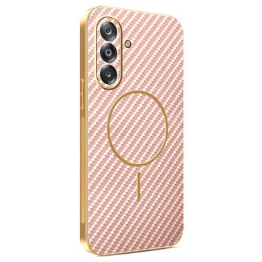 Coque Samsung Galaxy A27 carbone électroplaquée TPU
