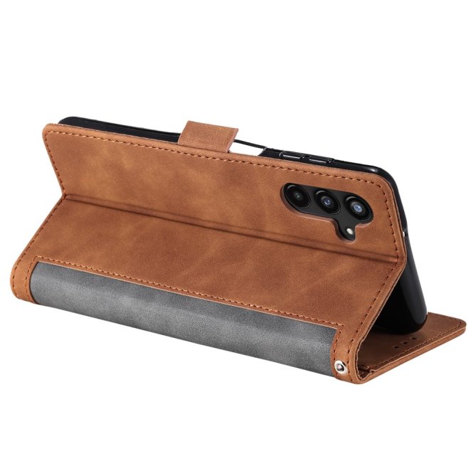 Housse Samsung Galaxy A27 portefeuille anti-RFID béquille