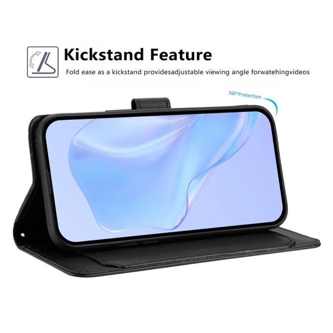 Housse Samsung Galaxy A27 wallet multi-cartes dragonne sobre