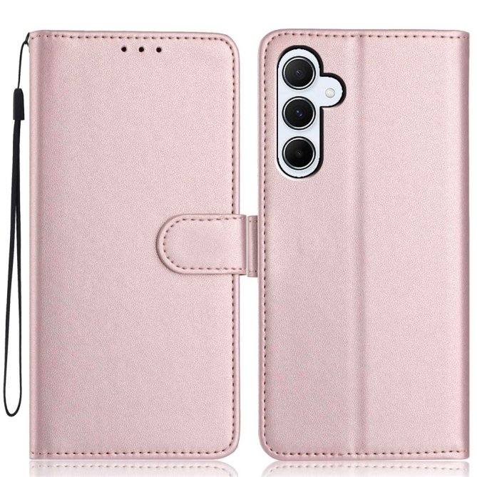 Housse Samsung Galaxy A27 wallet multi-cartes dragonne sobre