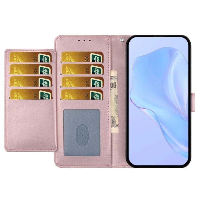 Housse Samsung Galaxy A27 wallet multi-cartes dragonne sobre