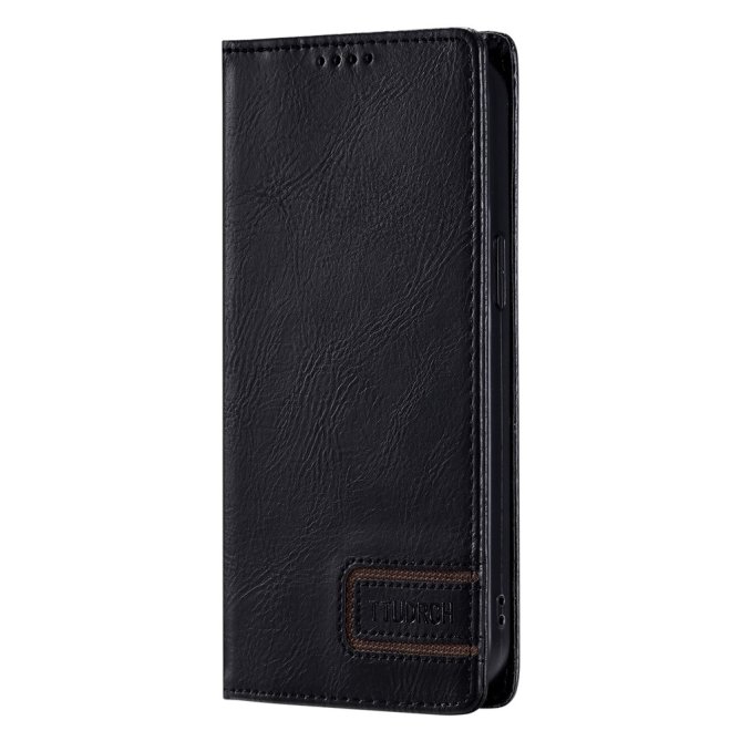 Housse Samsung Galaxy A27 RFID grain litchi wallet