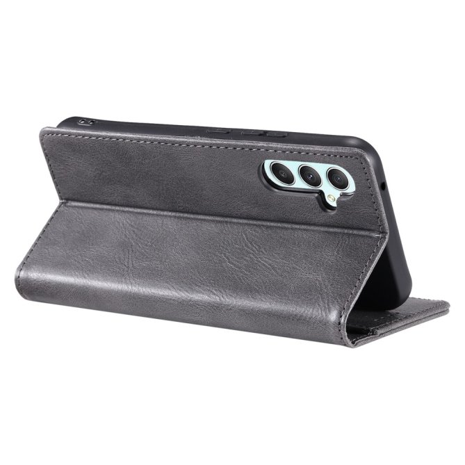 Housse Samsung Galaxy A27 RFID grain litchi wallet