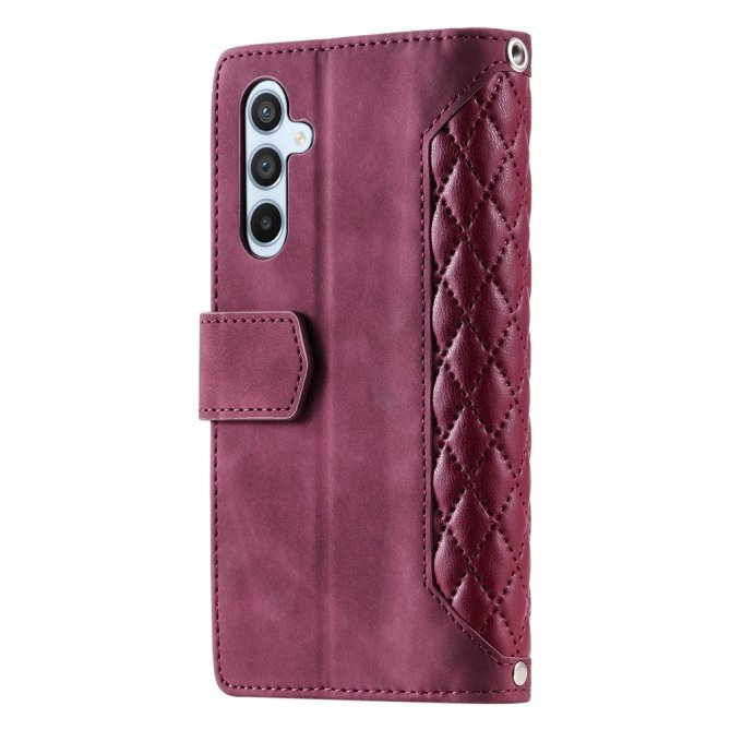 Housse Samsung Galaxy A27 motif losanges rhombus wallet
