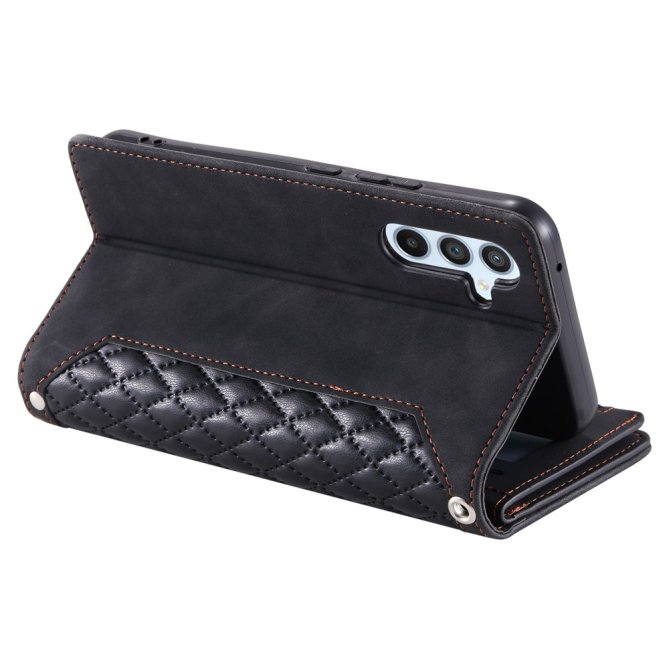 Housse Samsung Galaxy A27 motif losanges rhombus wallet