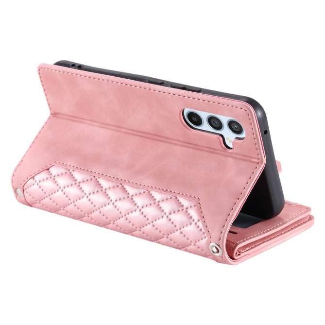 Housse Samsung Galaxy A27 motif losanges rhombus wallet
