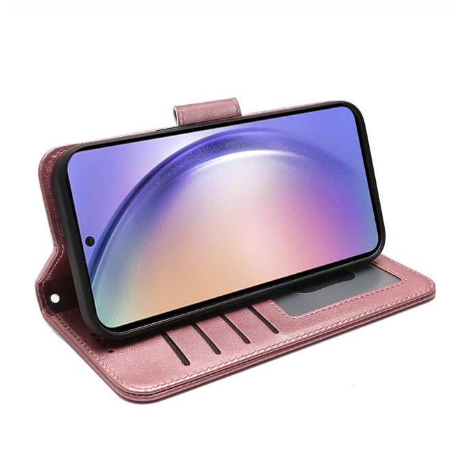 Housse Samsung Galaxy A27 porte-cartes latéral béquille compact