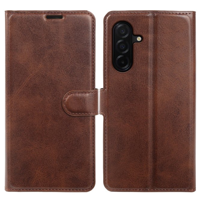 Housse Samsung Galaxy A27 flip wallet texture veau béquille