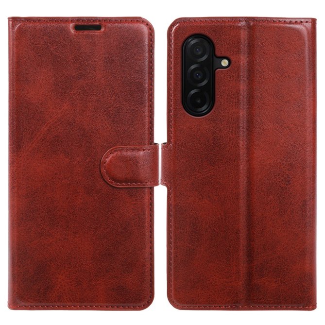 Housse Samsung Galaxy A27 flip wallet texture veau béquille