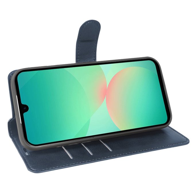 Housse Samsung Galaxy A27 flip wallet texture veau béquille