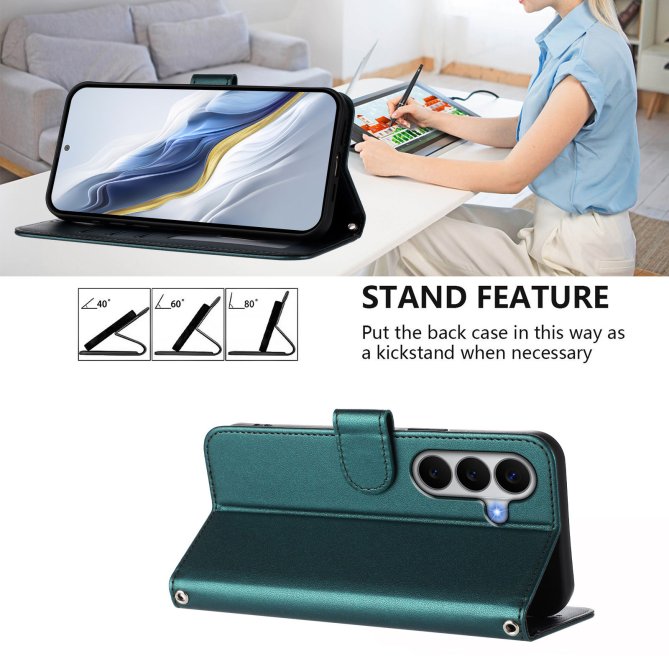 Housse Samsung Galaxy A27 wallet béquille dragonne poignet