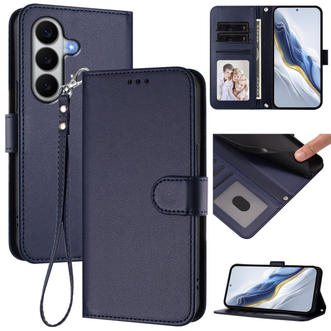Housse Samsung Galaxy A27 wallet béquille dragonne poignet