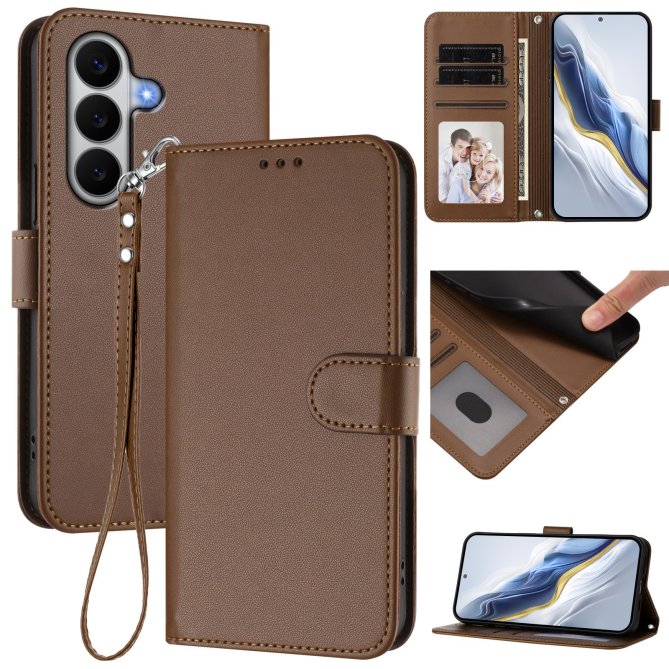 Housse Samsung Galaxy A27 wallet béquille dragonne poignet