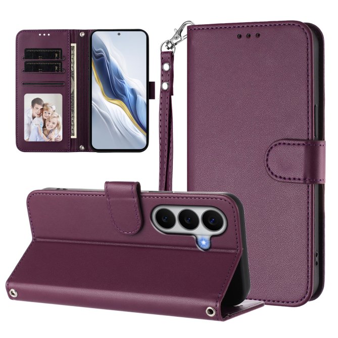 Housse Samsung Galaxy A27 wallet béquille dragonne poignet