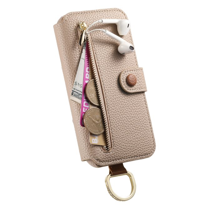 Housse Samsung Galaxy A27 RFID zippée wallet PU premium