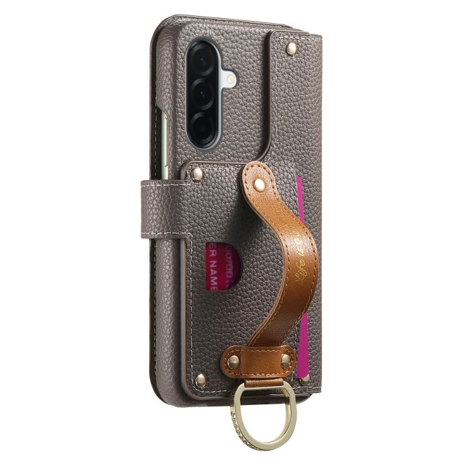 Housse Samsung Galaxy A27 RFID zippée wallet PU premium