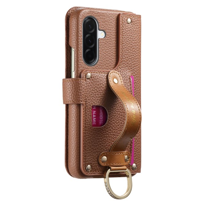 Housse Samsung Galaxy A27 RFID zippée wallet PU premium