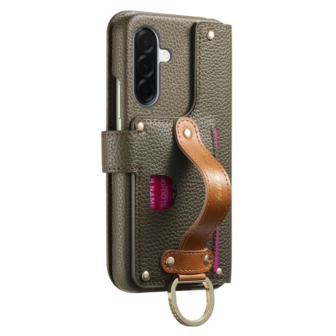 Housse Samsung Galaxy A27 RFID zippée wallet PU premium