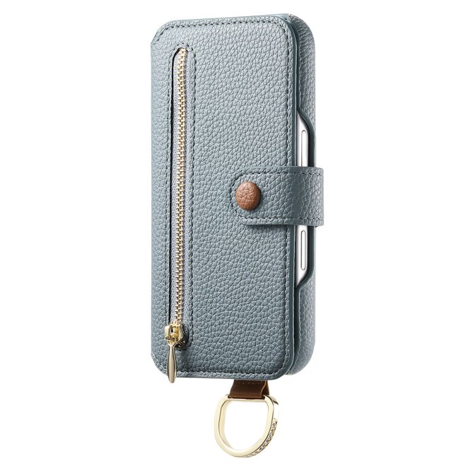 Housse Samsung Galaxy A27 RFID zippée wallet PU premium