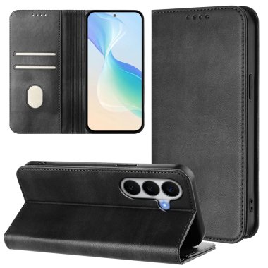 Housse Samsung Galaxy A27 RFID texture rétro wallet