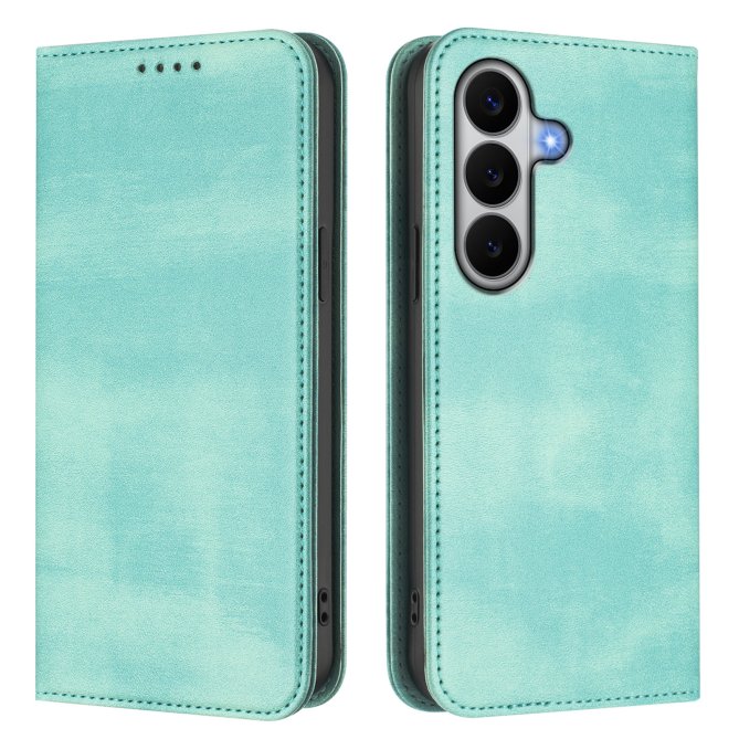 Housse Samsung Galaxy A27 RFID texture rétro wallet