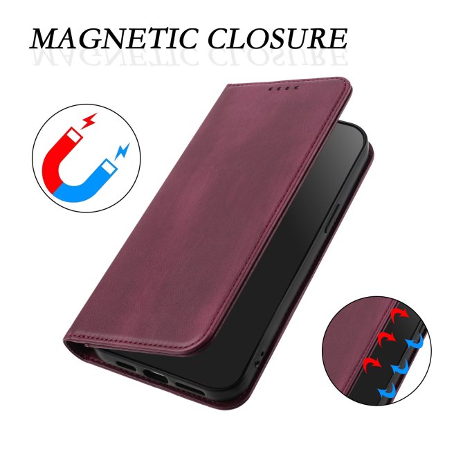 Housse Samsung Galaxy A27 RFID texture rétro wallet