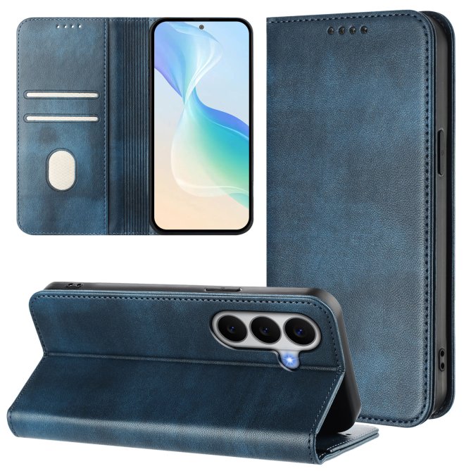 Housse Samsung Galaxy A27 RFID texture rétro wallet