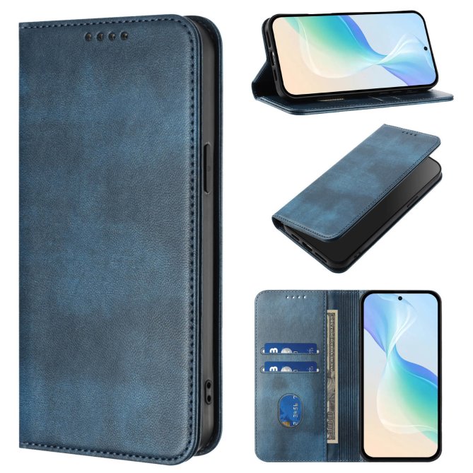 Housse Samsung Galaxy A27 RFID texture rétro wallet