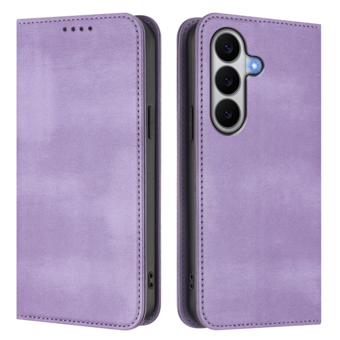 Housse Samsung Galaxy A27 RFID texture rétro wallet