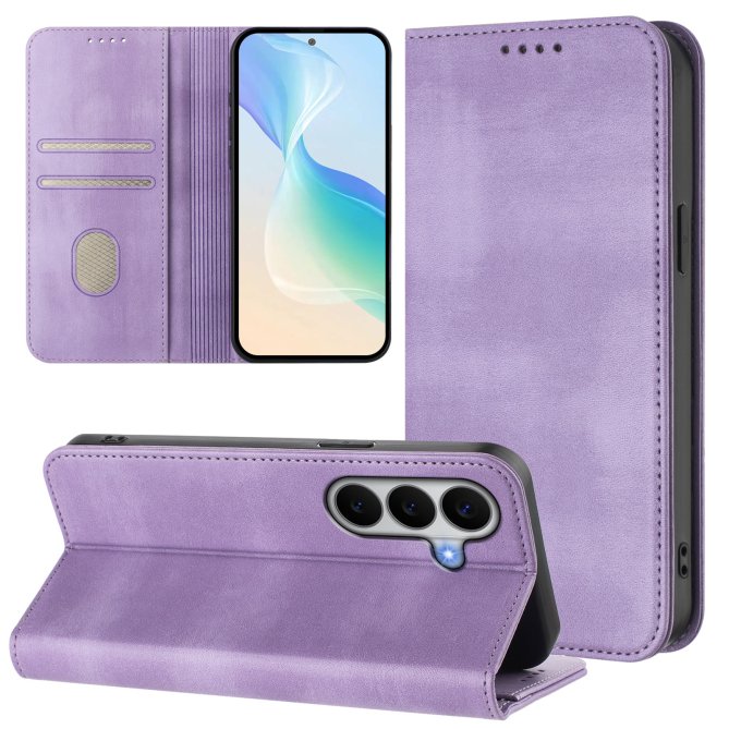 Housse Samsung Galaxy A27 RFID texture rétro wallet
