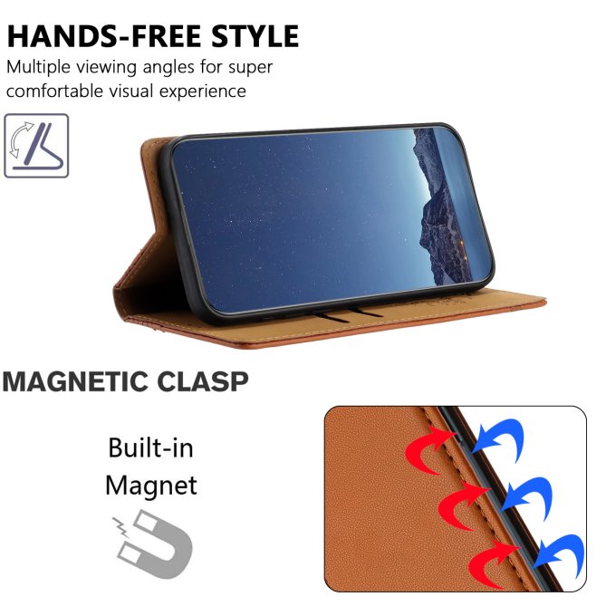 Coque Samsung Galaxy A27 cuir grille L béquille porte-cartes