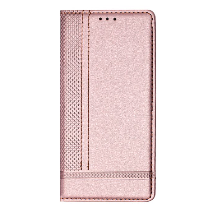 Coque Samsung Galaxy A27 cuir grille L béquille porte-cartes