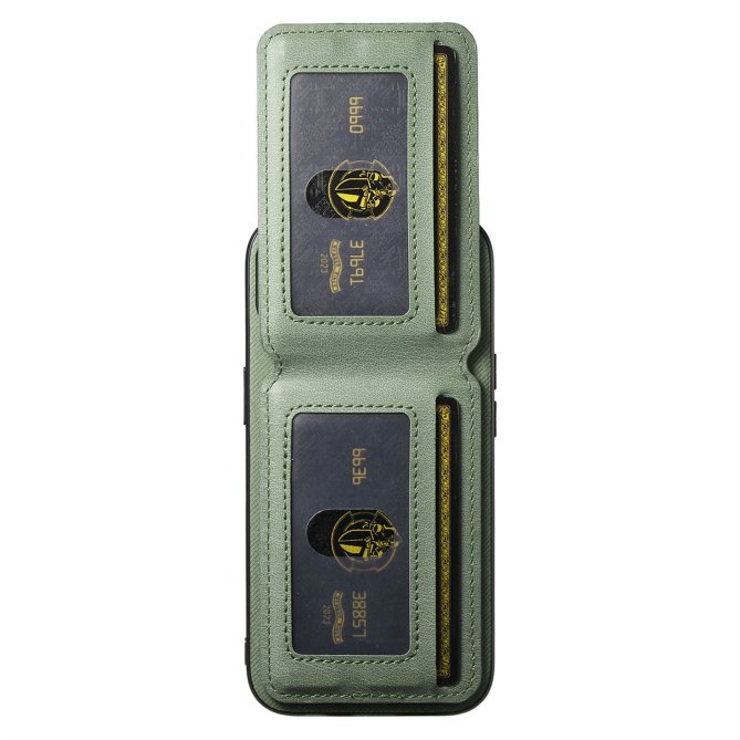 Coque Samsung Galaxy A27 tissu RFID PC TPU porte-cartes