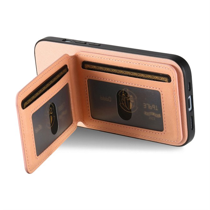 Coque Samsung Galaxy A27 tissu RFID PC TPU porte-cartes