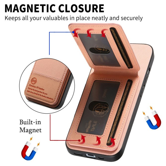 Coque Samsung Galaxy A27 tissu RFID PC TPU porte-cartes