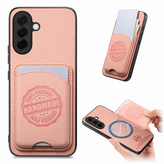 Coque Samsung Galaxy A27 twill PC TPU porte-cartes magnétique amovible