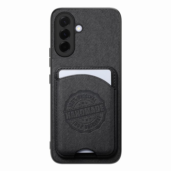 Coque Samsung Galaxy A27 twill PC TPU porte-cartes magnétique amovible