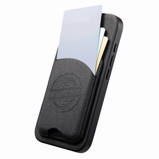 Coque Samsung Galaxy A27 twill PC TPU porte-cartes magnétique amovible