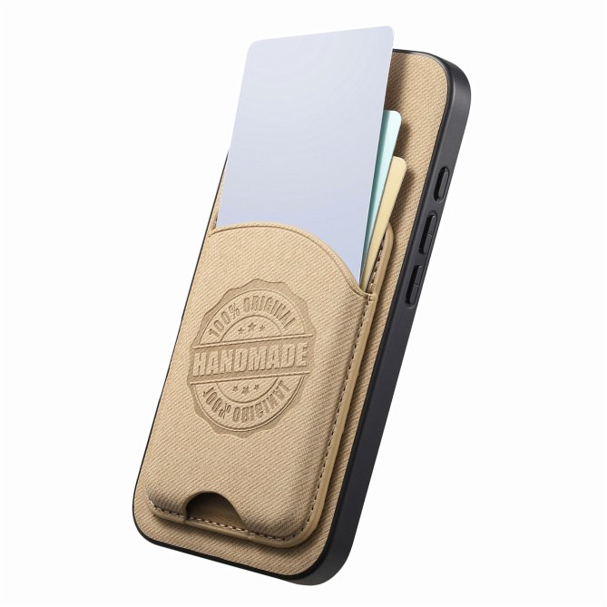 Coque Samsung Galaxy A27 twill PC TPU porte-cartes magnétique amovible