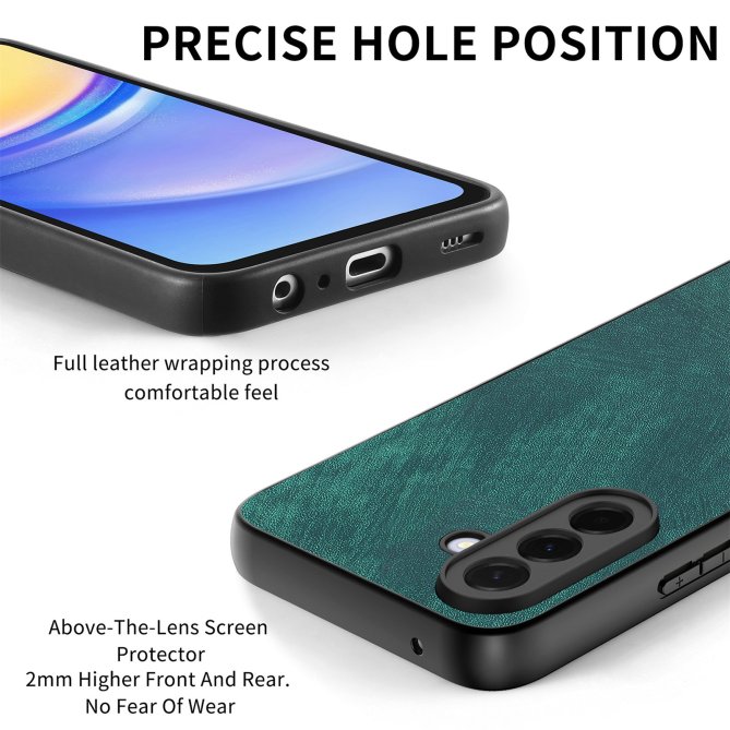 Coque Samsung Galaxy A27 slim rétro cuir anti-choc