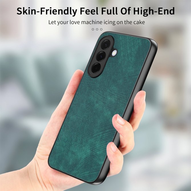 Coque Samsung Galaxy A27 slim rétro cuir anti-choc