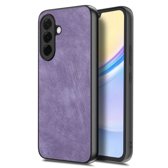 Coque Samsung Galaxy A27 slim rétro cuir anti-choc